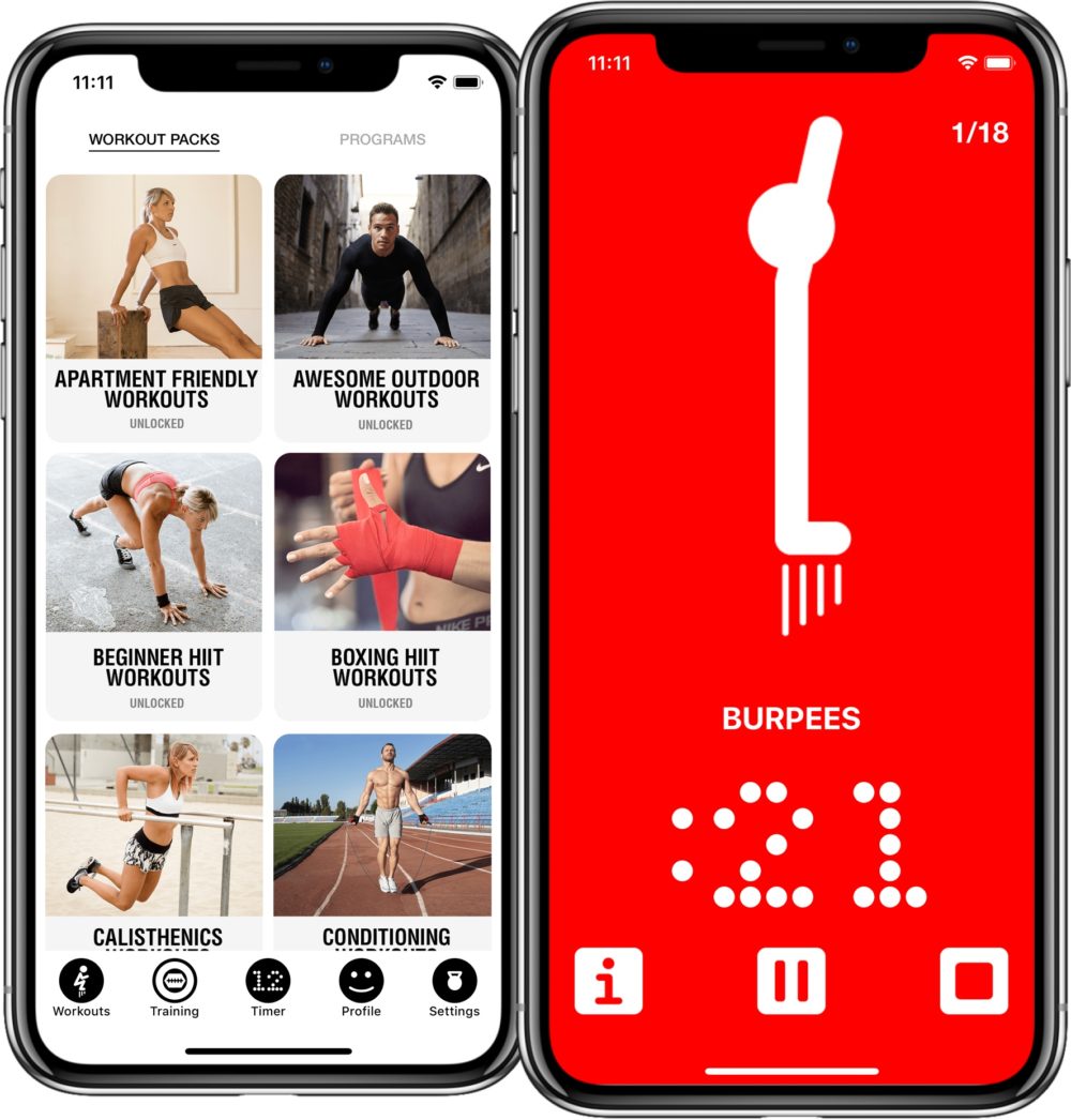 12 Minute Athlete app